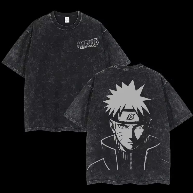 تي شيرت ناروتو شيسوي أوتشيها،  - مراجعة Acid Wash Vintage Graphic T Shirt وسعره