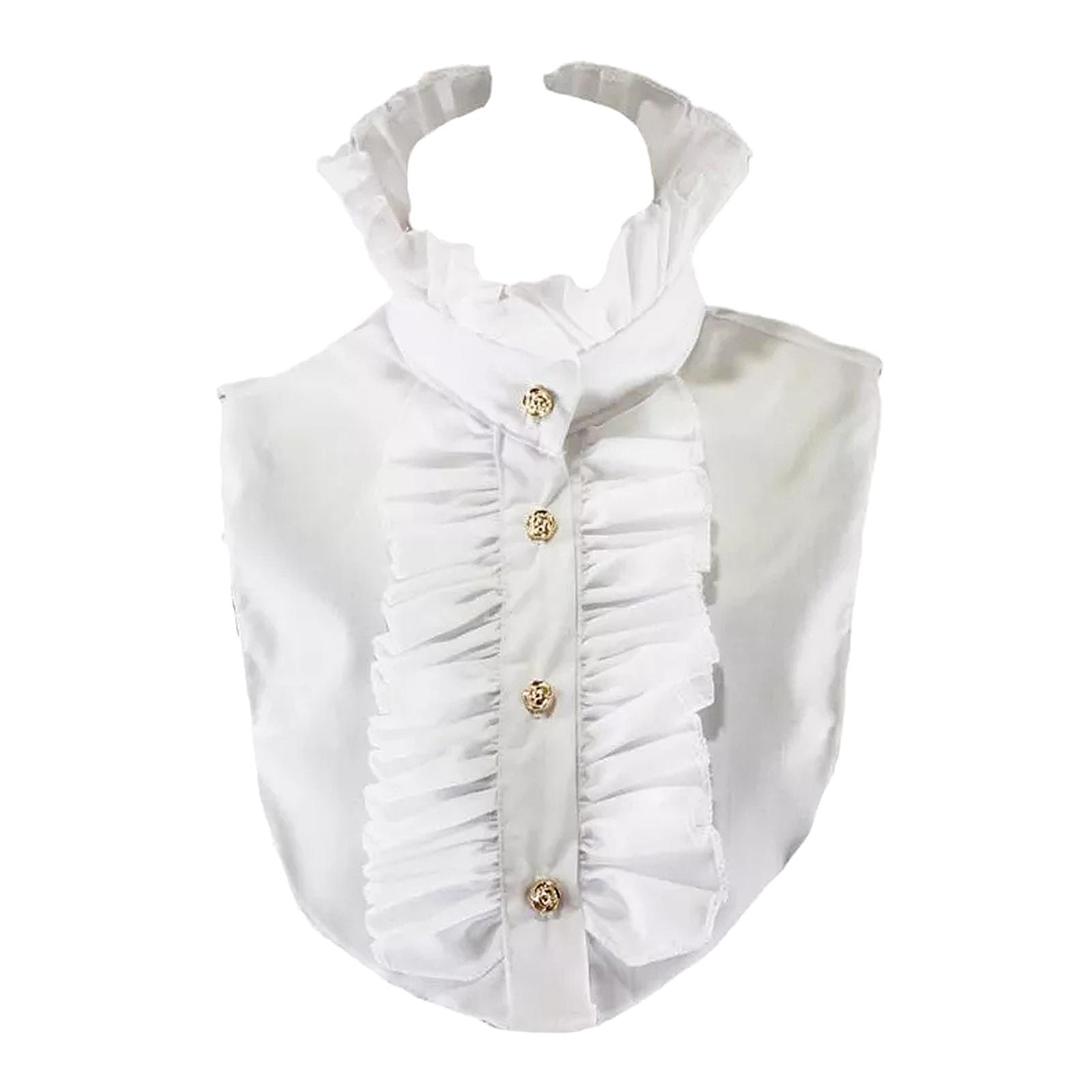 ياقة قطنية بيضاء قابلة للفصل ل - مراجعة Shirts وسعره