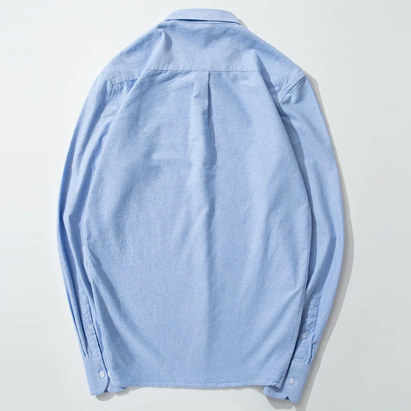 قميص رجالي طويل الأكمام 2024 م - مراجعة Oxford Cotton Casual Shirt Business وسعره