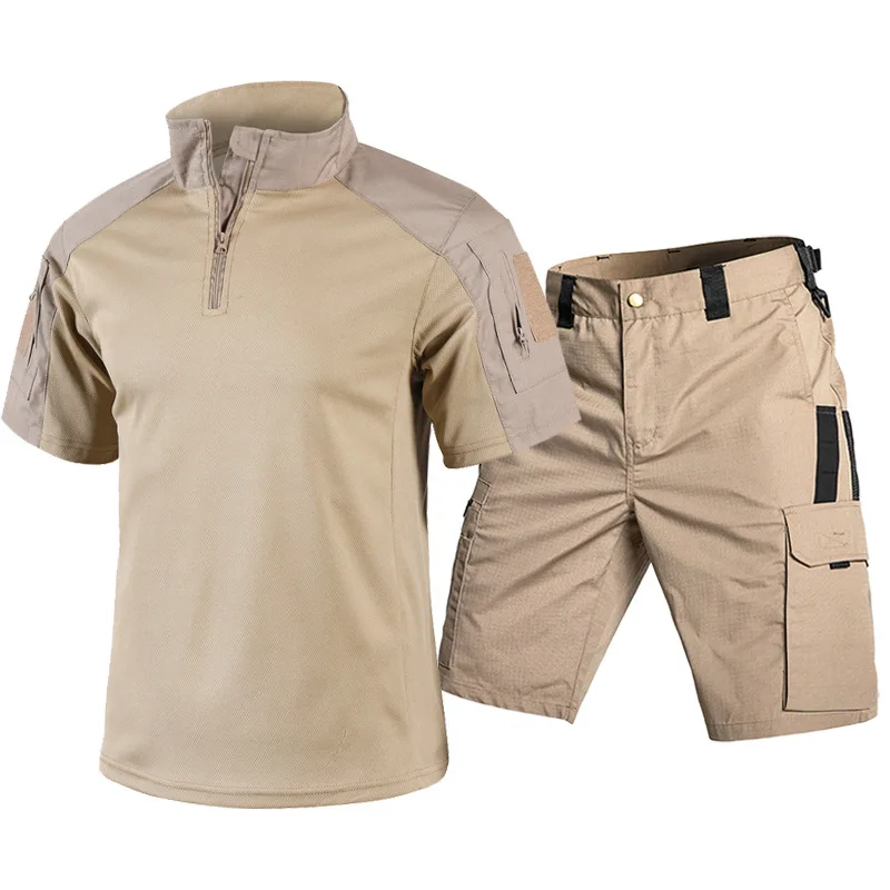 طقم تي شيرت تكتيكي قصير الأكما - مراجعة Tactical Military Shirt Cargo وسعره
