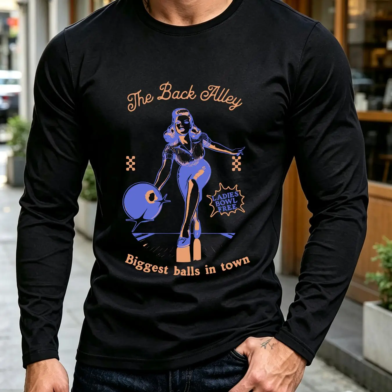تيشيرت مغسول بتصميم مضحك وعصري - مراجعة Short Sleeve Bowling Shirt Retro وسعره